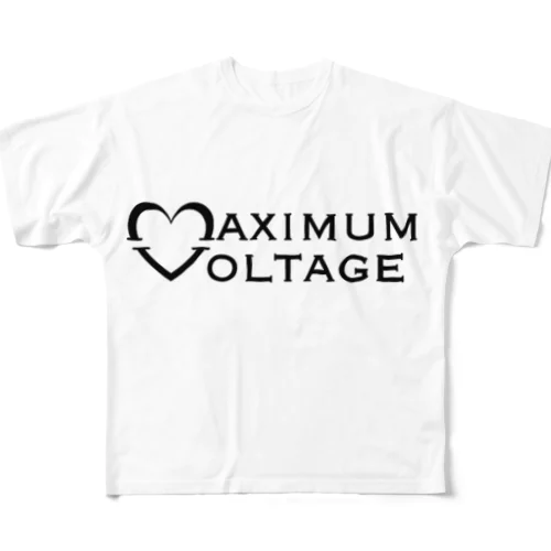 maximum voltage フルグラフィックTシャツ