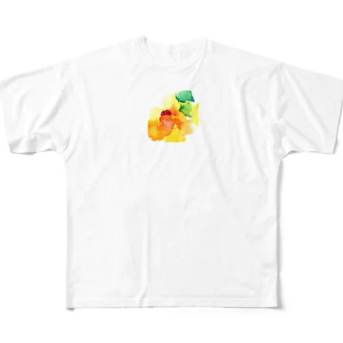 果実の波動 All-Over Print T-Shirt