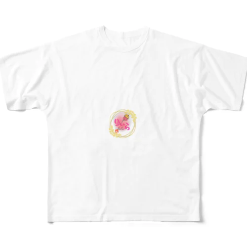 Leela作品 フルグラフィックTシャツ