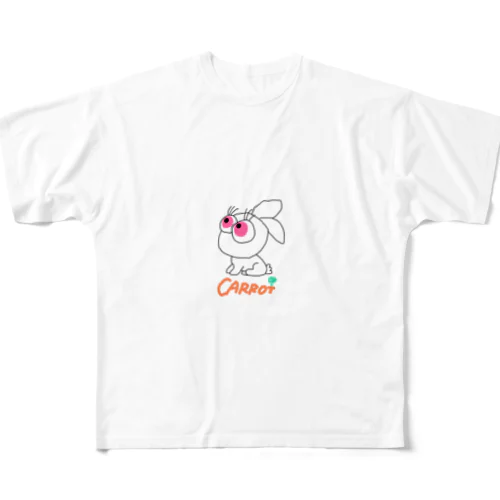 love=carrot フルグラフィックTシャツ