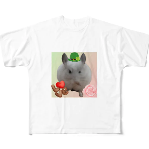 らむくん フルグラフィックTシャツ