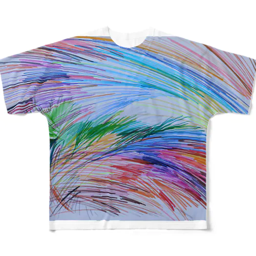 Colors フルグラフィックTシャツ