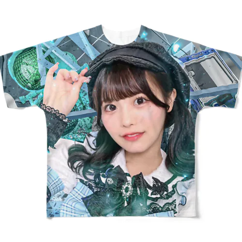 ハナイシコウスキー All-Over Print T-Shirt