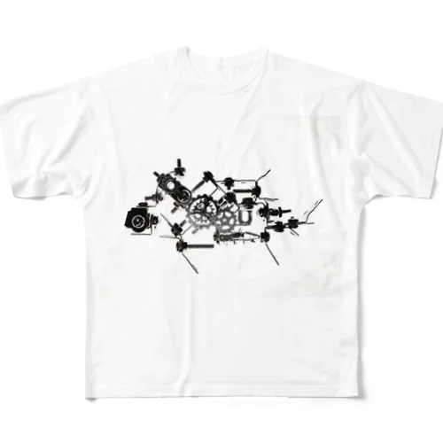 metalfish フルグラフィックTシャツ