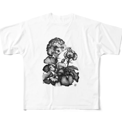 ゼラニウム All-Over Print T-Shirt