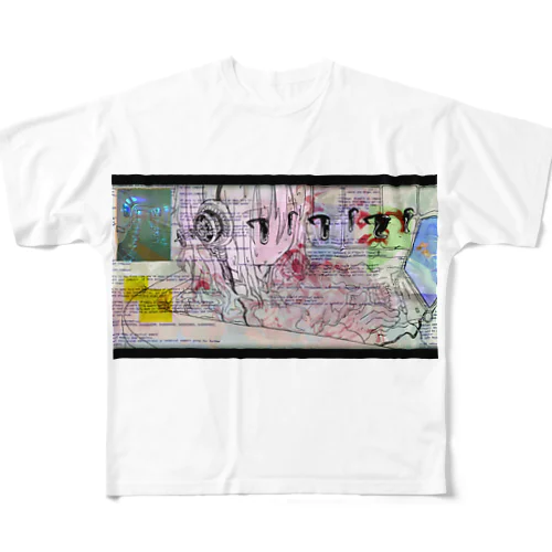 sakana All-Over Print T-Shirt