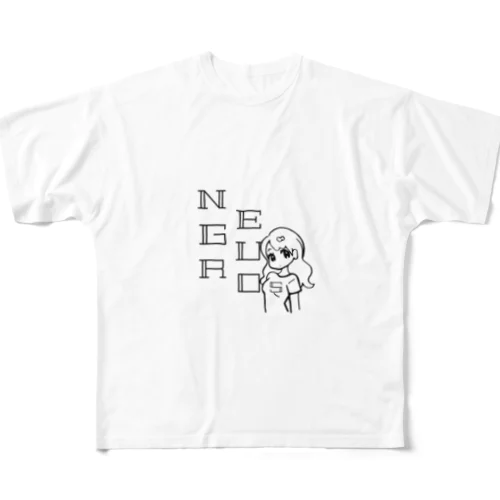 ネグロス フルグラフィックTシャツ