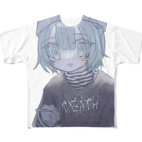 DEATH フルグラフィックTシャツ