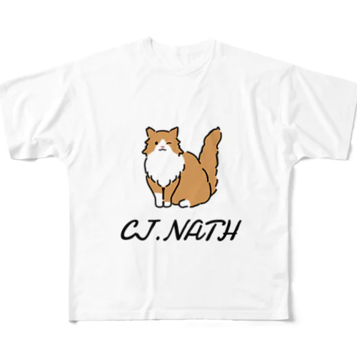 CJ.NATH フルグラフィックTシャツ