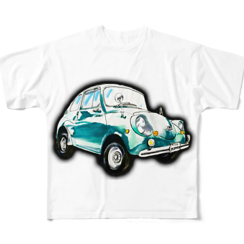 OLA CAR ① フルグラフィックTシャツ