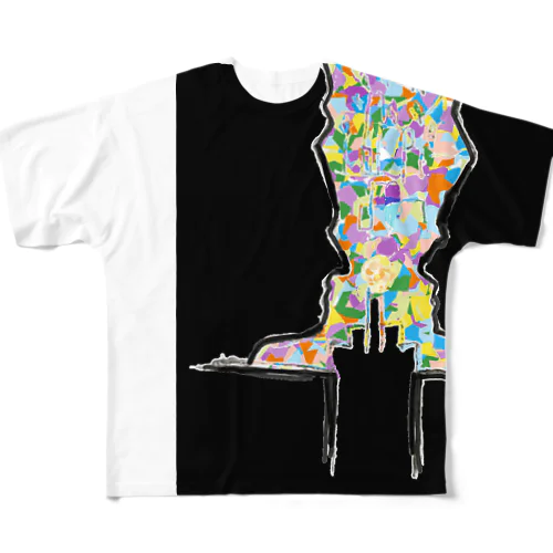 未来をみつめて All-Over Print T-Shirt