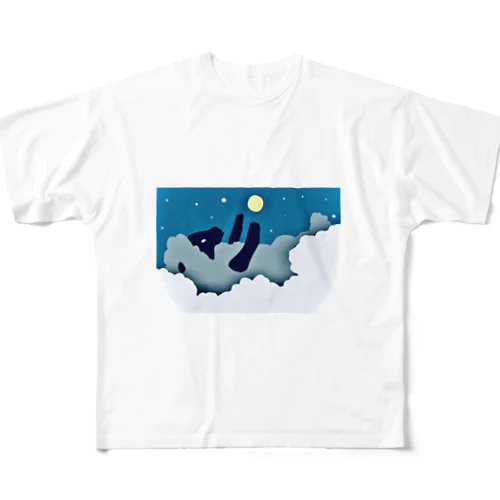 ままごと羊 ver2 All-Over Print T-Shirt