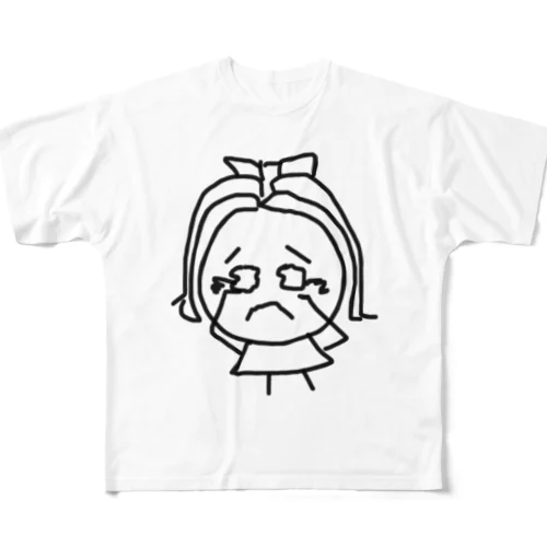 なきべそちゃん フルグラフィックTシャツ