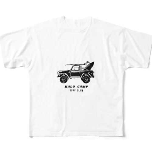 Halo オリジナルブランド All-Over Print T-Shirt