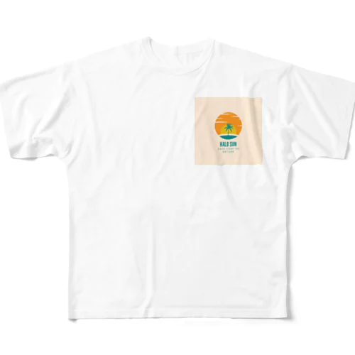 Halo オリジナルブランド　🎵 フルグラフィックTシャツ