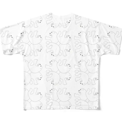 くま？ All-Over Print T-Shirt