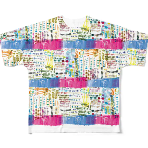 Hanazono Type2 All-Over Print T-Shirt