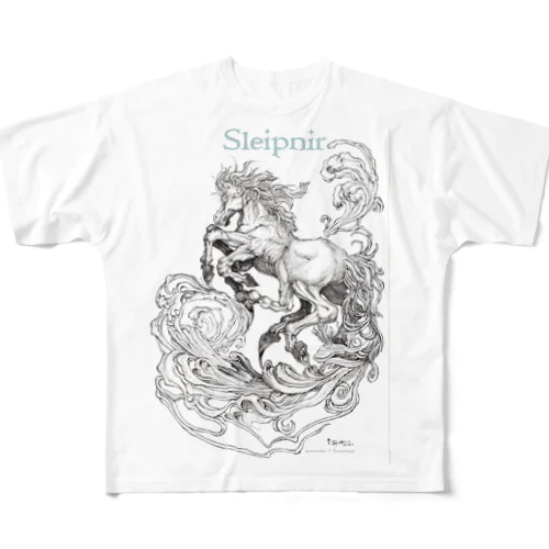 スレイプニル All-Over Print T-Shirt