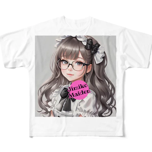 【Jimiko Maiden】メイドビューティー All-Over Print T-Shirt