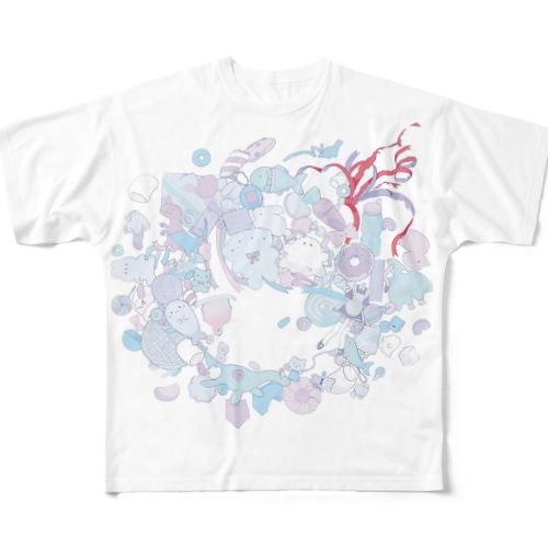 あ All-Over Print T-Shirt