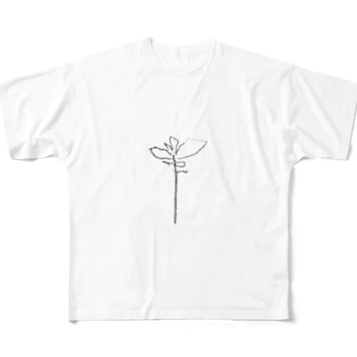 すみれ All-Over Print T-Shirt