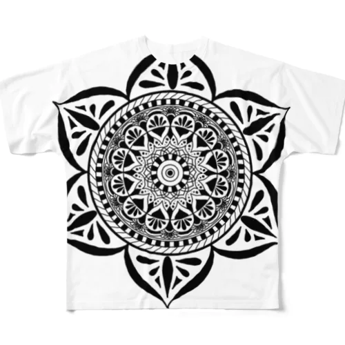 禅-zen- フルグラフィックTシャツ