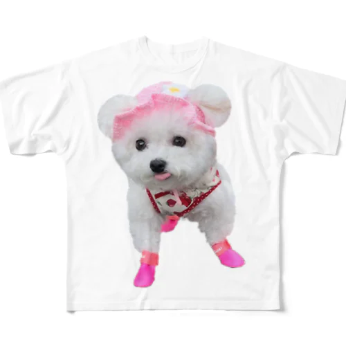可愛いこまちゃん All-Over Print T-Shirt