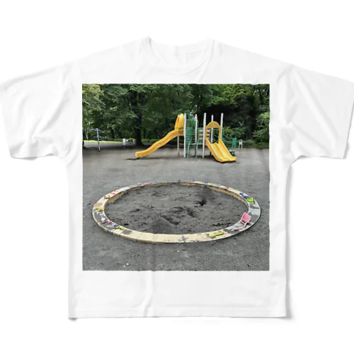 神隠し（公園） All-Over Print T-Shirt