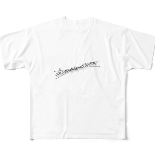 脱構築 All-Over Print T-Shirt