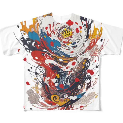 混沌 All-Over Print T-Shirt