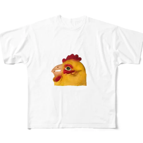 鶏 Chikin フルグラフィックTシャツ