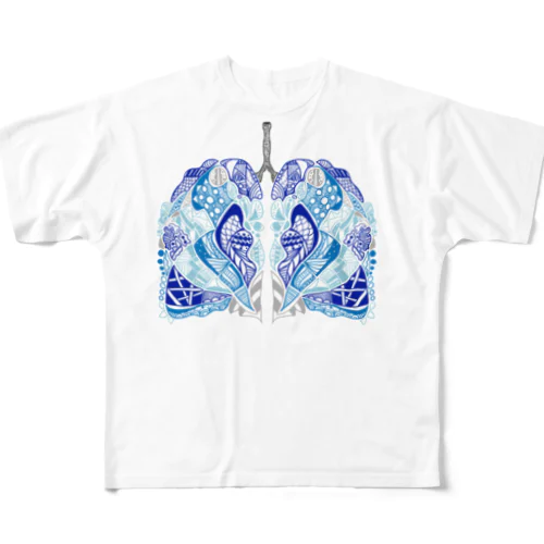 僕の肺 All-Over Print T-Shirt