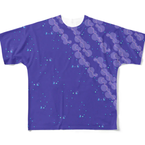 光たなびく七夕よ All-Over Print T-Shirt