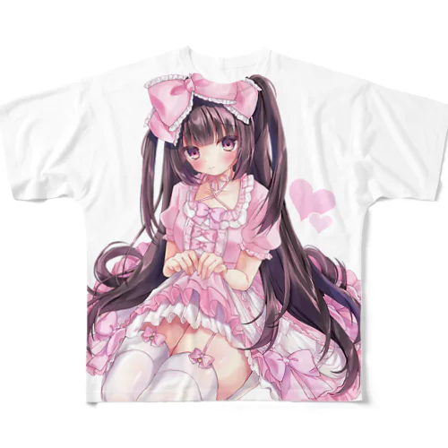 エッチなロリィタちゃん フルグラフィックTシャツ