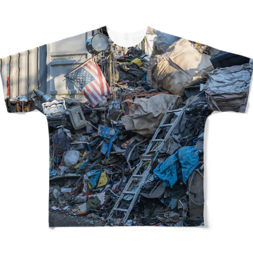 junkyard 米 フルグラフィックTシャツ