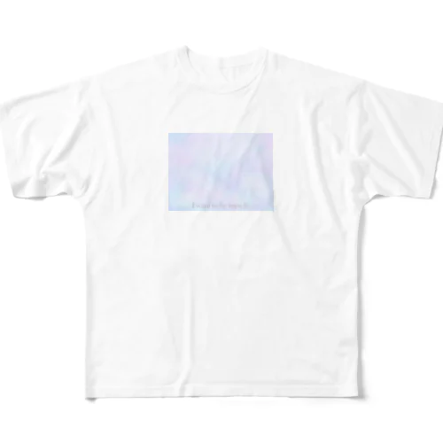 「儚い世界観」 All-Over Print T-Shirt