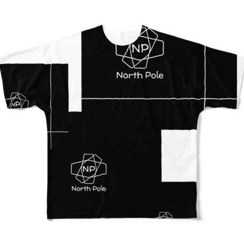 northpole(ノースポール) All-Over Print T-Shirt