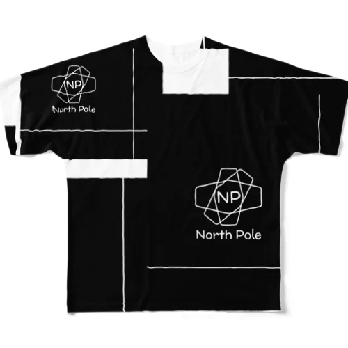 northpole(ノースポール) All-Over Print T-Shirt