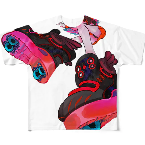 LaLa_rr SHOEZ XL All-Over Print T-Shirt