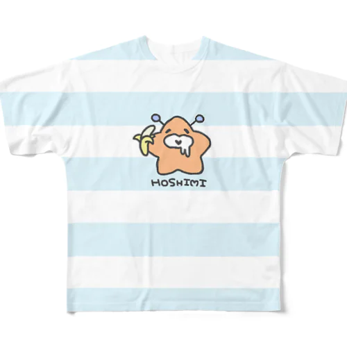 ホシヒトデくん🍌フルグラフィックTシャツ フルグラフィックTシャツ