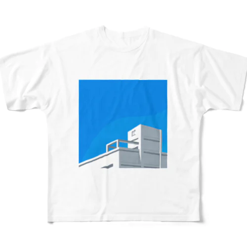 BUILDING  フルグラフィックTシャツ