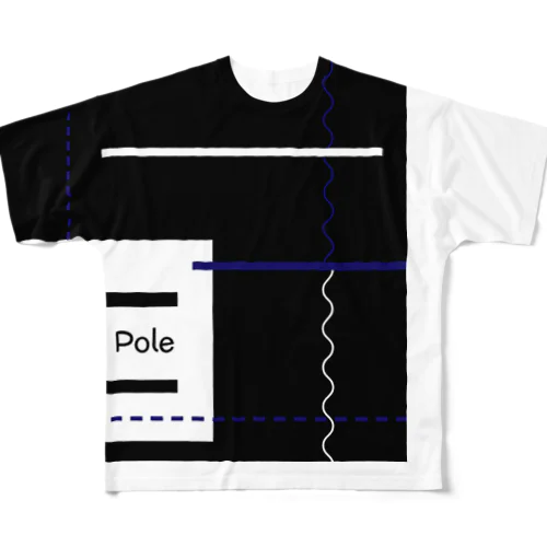 north pole（ﾉｰｽ・ﾎﾟｰﾙ） All-Over Print T-Shirt