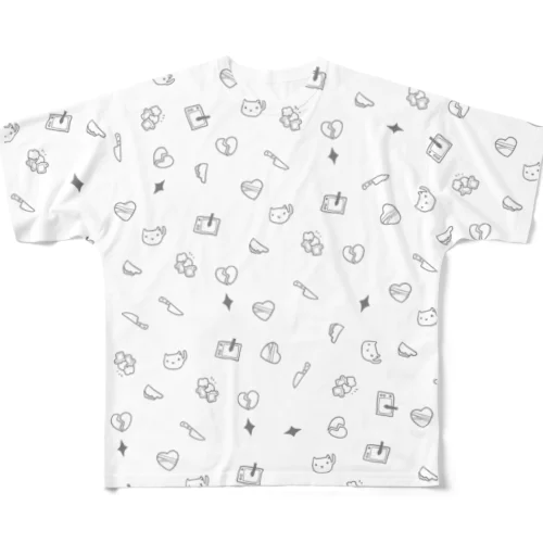 こそぎ概念 All-Over Print T-Shirt