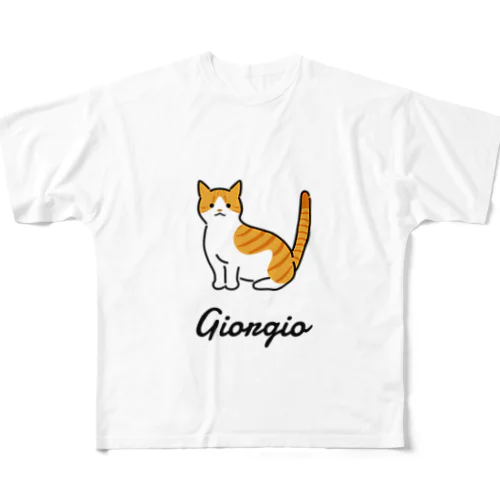 Giorgio フルグラフィックTシャツ