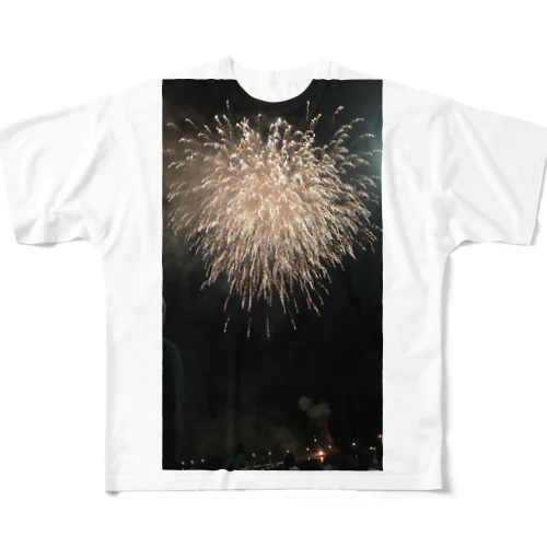 バーン All-Over Print T-Shirt