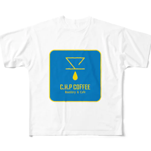 『C.H.P COFFEE』ロゴ_02 フルグラフィックTシャツ