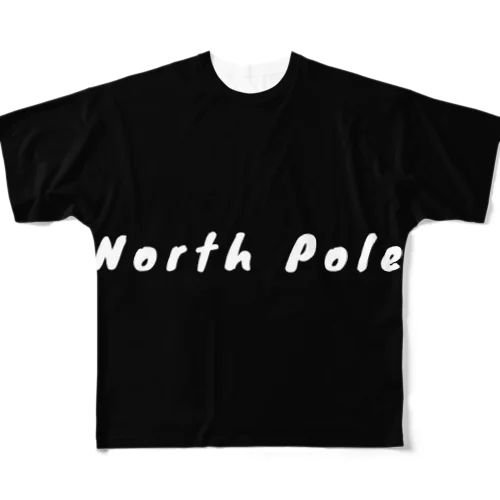 north pole（ﾉｰｽ・ﾎﾟｰﾙ） All-Over Print T-Shirt