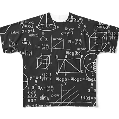 物理で遊ぼう フルグラフィックTシャツ