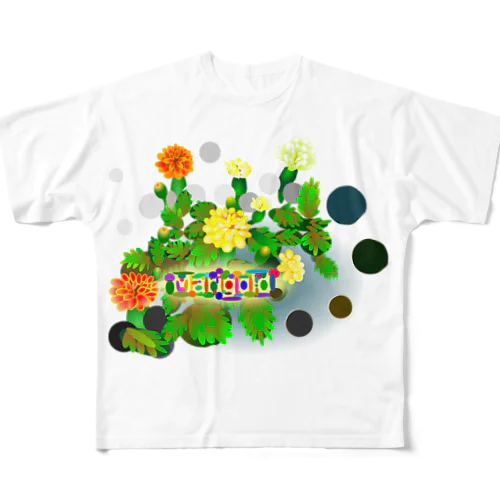 〇絵『マリーゴールドh.t.』 フルグラフィックTシャツ