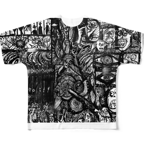 パニックパーティ All-Over Print T-Shirt
